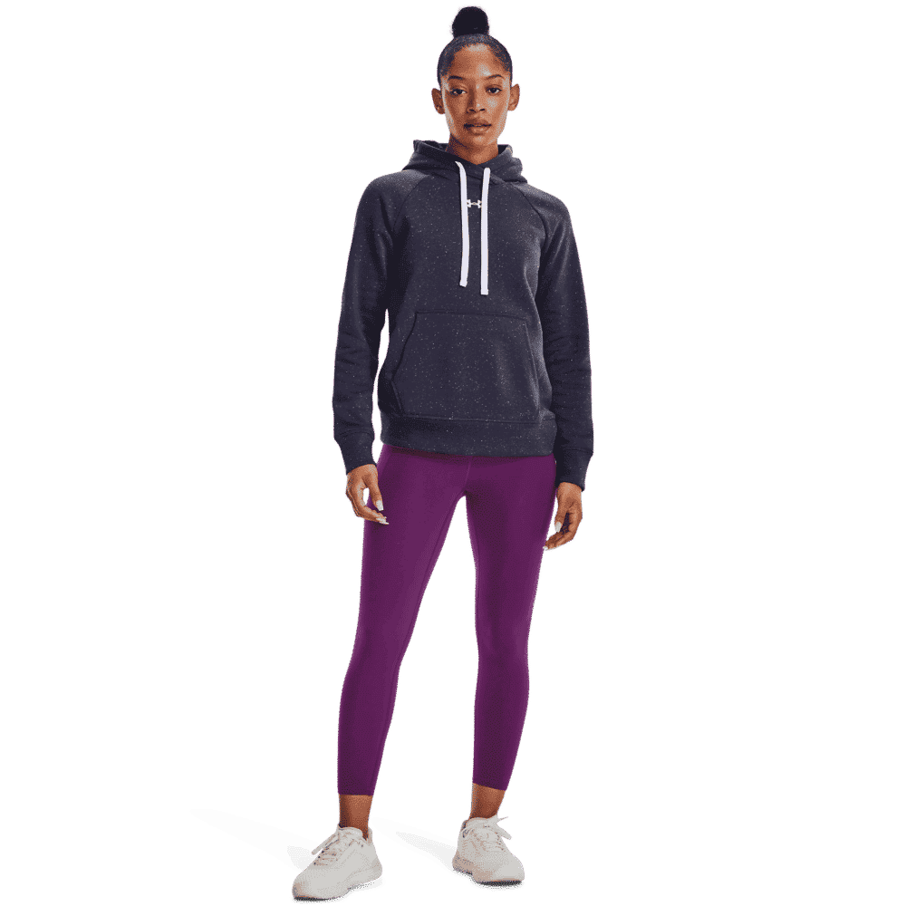 Under Armour Kvinder   Rival Fleece Hb Hoodie   Tempered Steel Xs