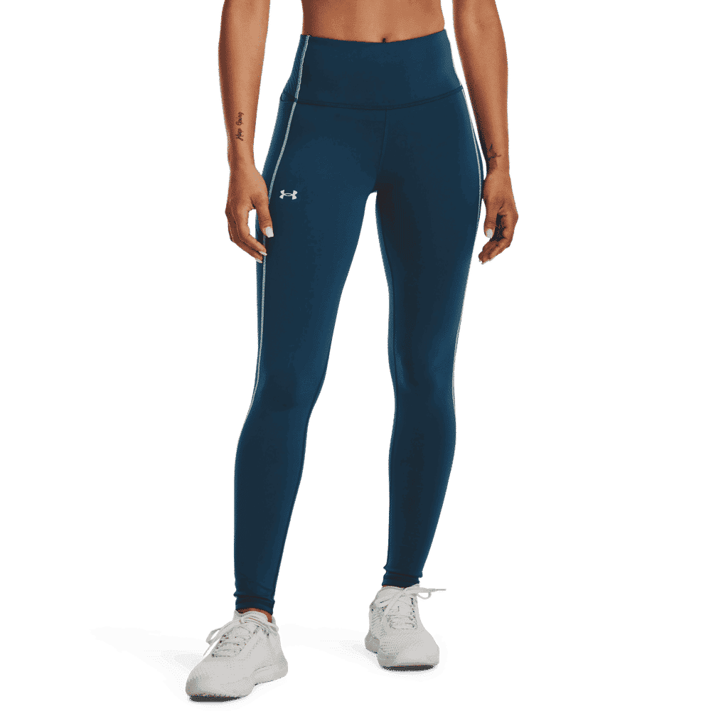 Under Armour Kvinder   Train Cold Weather Full Length Leggings   Petrol Blue Xs