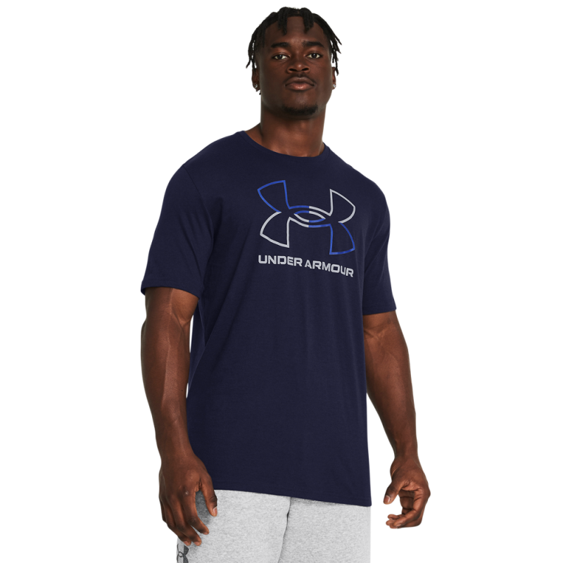 Under Armour Mænds   Foundation Shortsleeve   Midnight Navy M