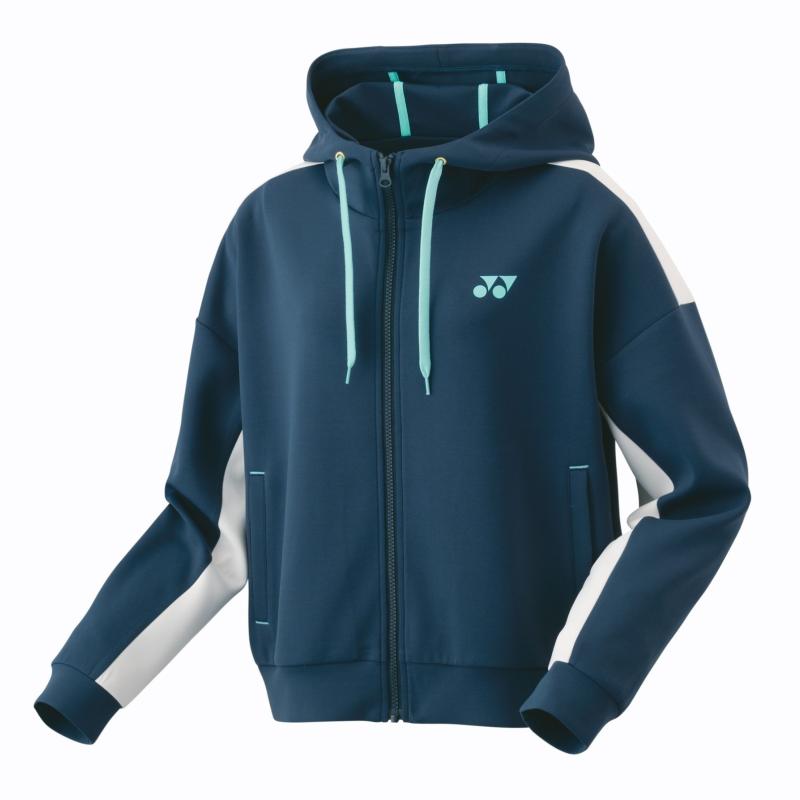 Yonex Women Sweat Full Zip Hoodie 57080ex Indigo Marine