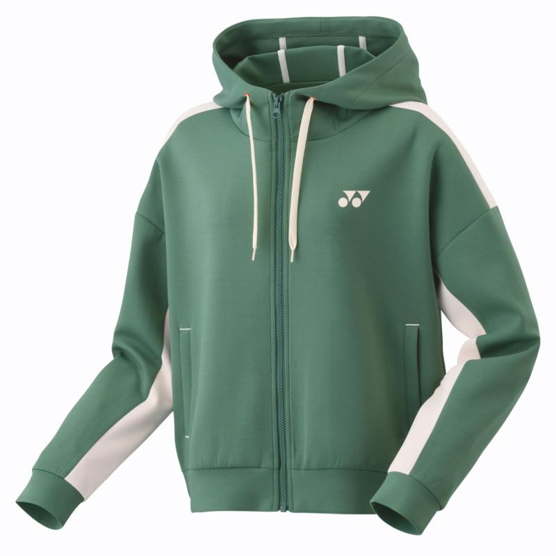 Yonex Women Sweat Full Zip Hoodie 57080ex Olive
