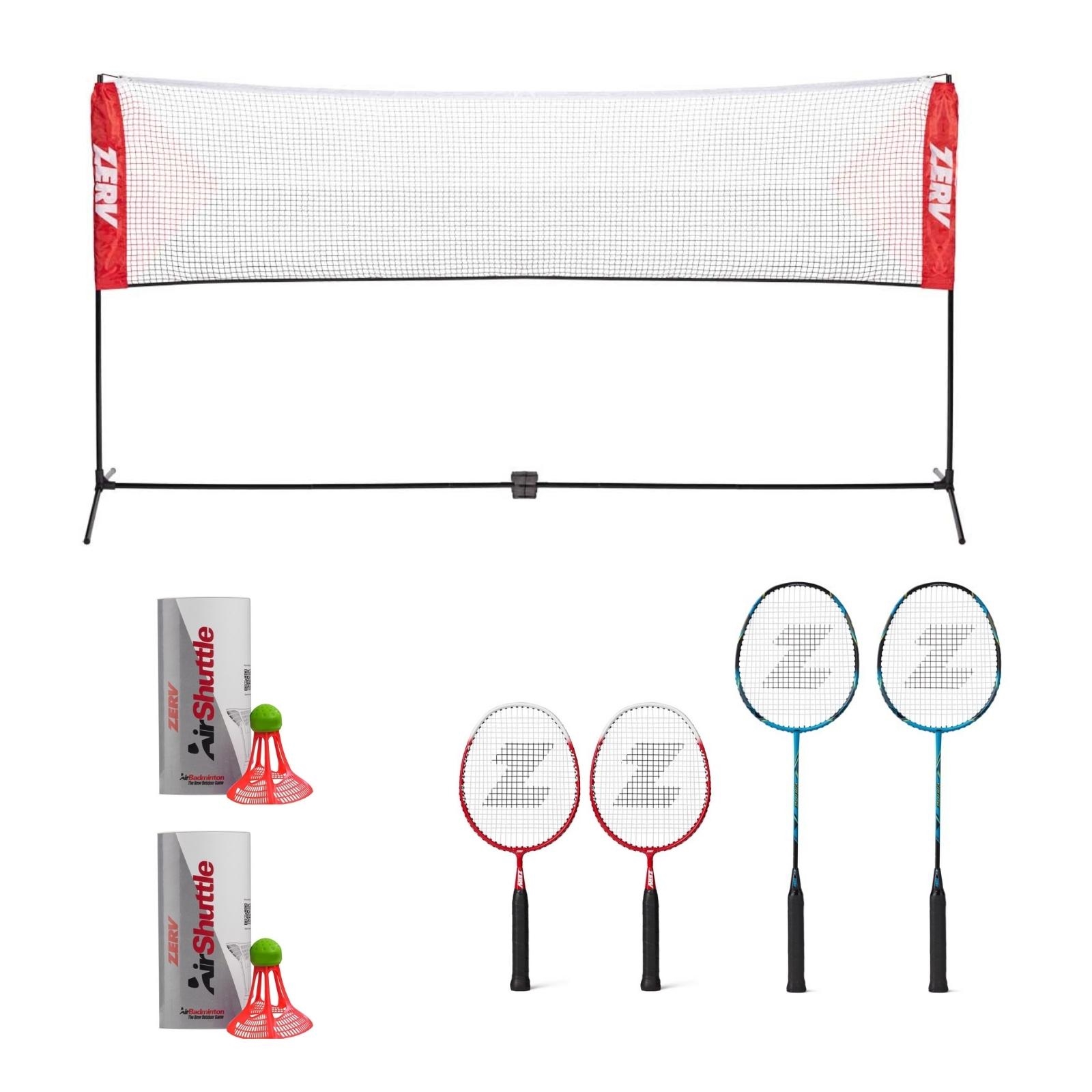 Zerv Badminton Sommerhuspakken Familie