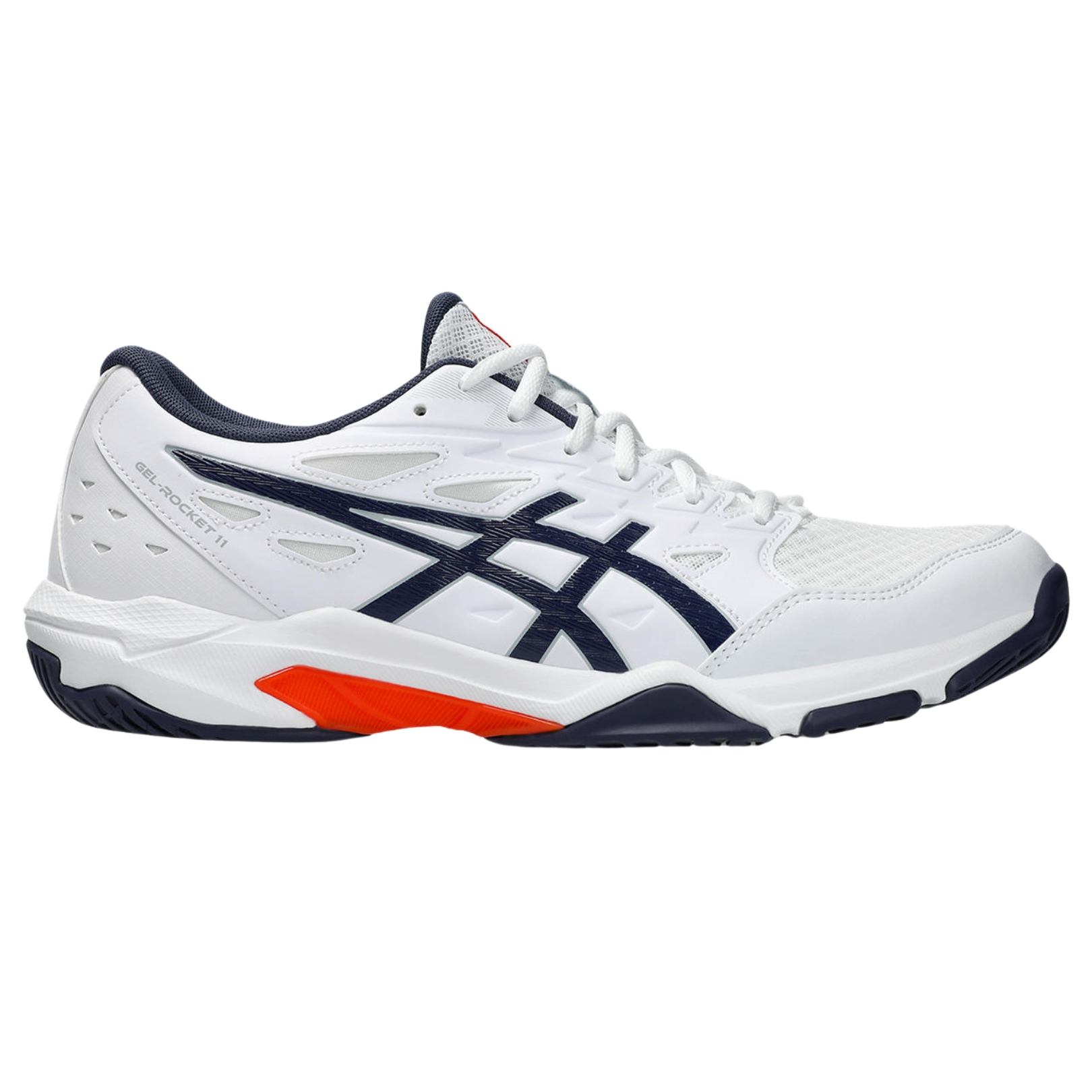 Asics Gel Rocket 11 White Indigo Fog
