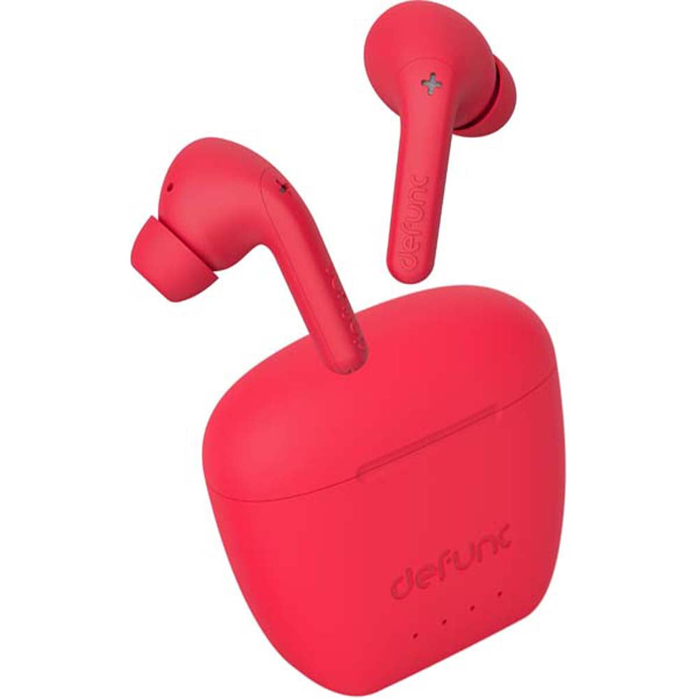 Defunc True Audio Høretelefoner   Rød