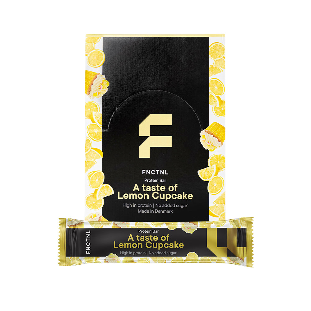 Functional Nutrition Protein Bar   Lemon Cupcake  12x 55g