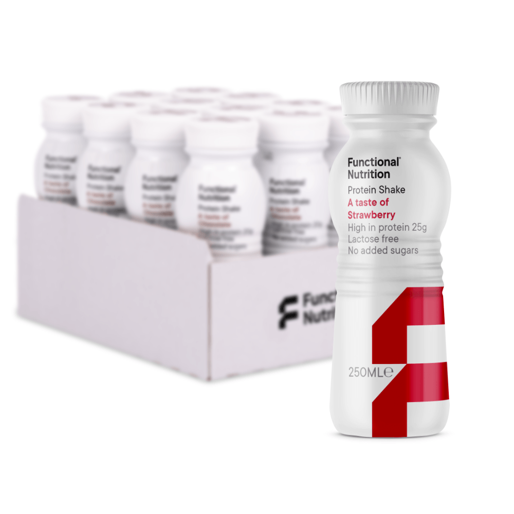 Functional Nutrition Protein Shake   Strawberry  12x 250ml