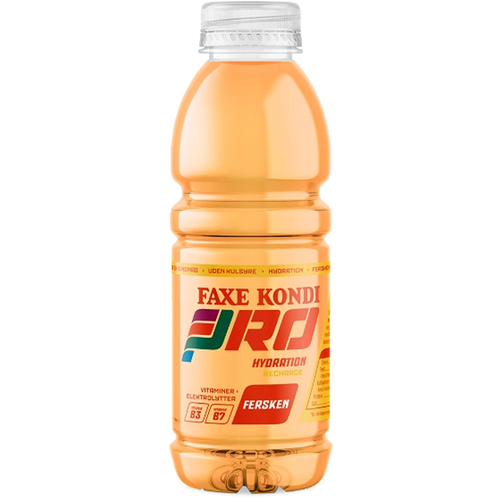 Faxe Kondi Pro Hydration   Fersken  12x 500 Ml    Drikke