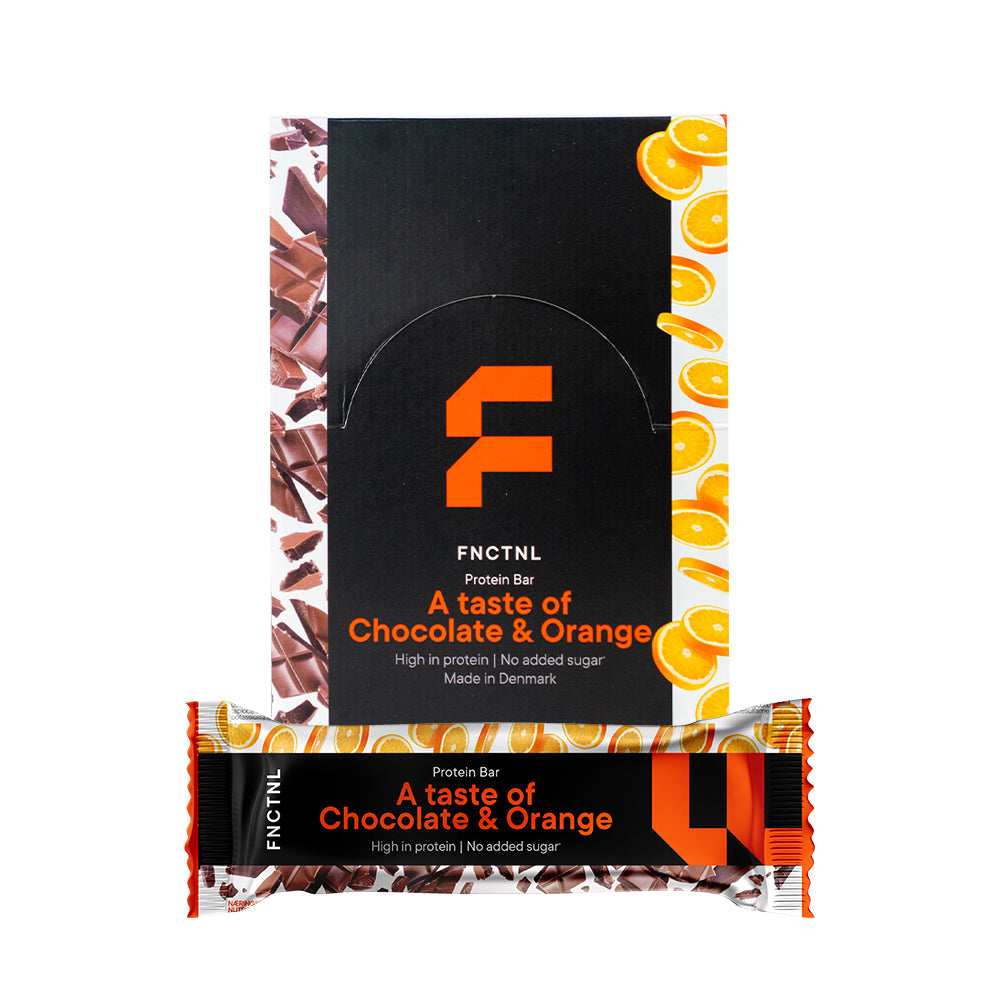 Functional Nutrition Protein Bar   Chocolate   Orange  12x 55g