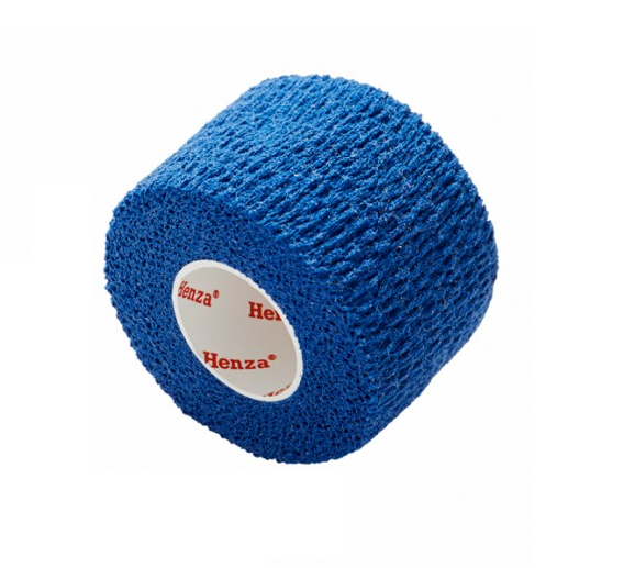 Henza  Flexible Sports Bandage   Blå   5 0 Cm X 4 5 M