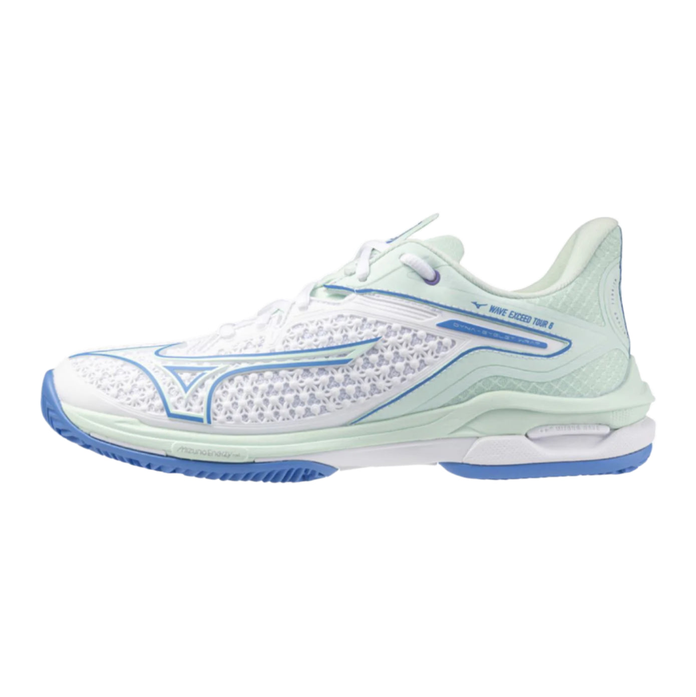 Mizuno Wave Exceed Tour 6 Cc Women  White Frontier Blue Bay    36 5