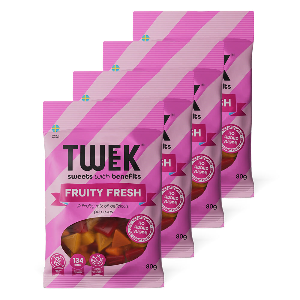 Tweek Candy   Fruity Fresh  4x80g