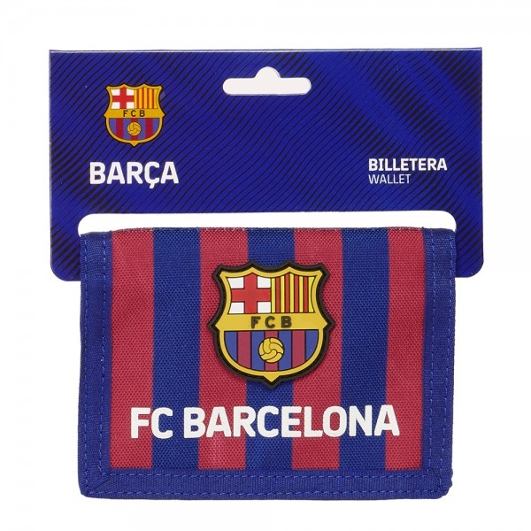 Fc Barcelona Wallet   Blau Grana Stripes One Size
