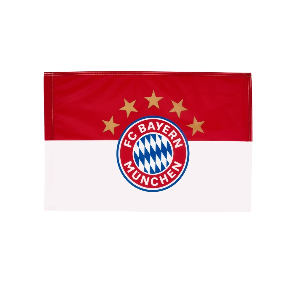 Fc Bayern Munchen Flag 5  Logo 150 X 100 Cm One Size