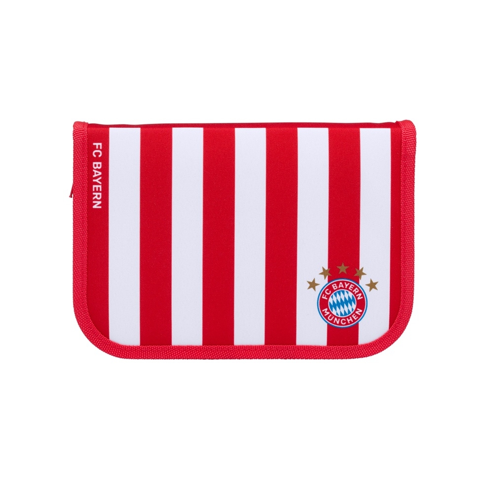 Fc Bayern Munich Pencil Case   Filled   Stripes One Size