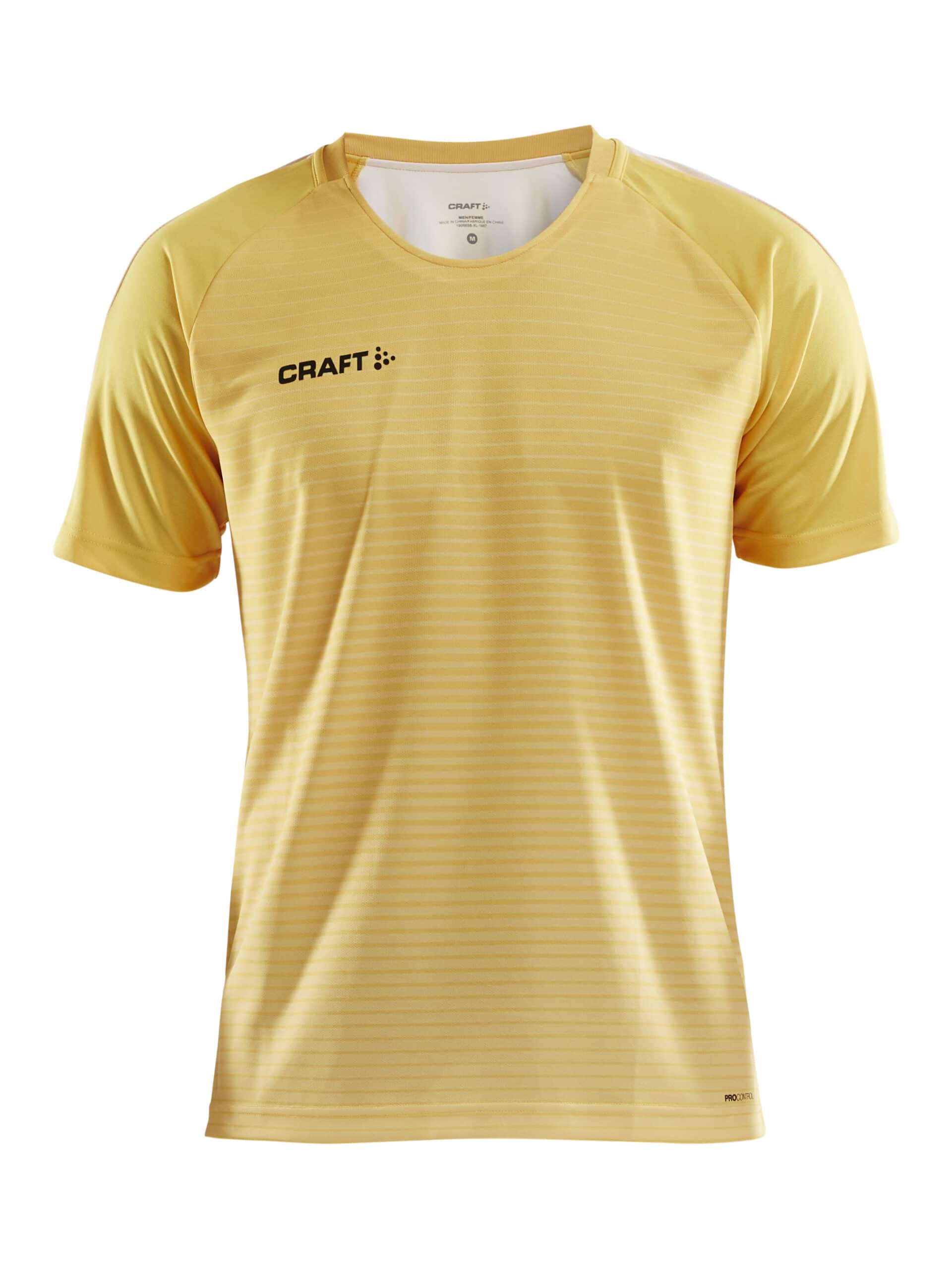 Craft   Pro Control Stripe Jersey Maend   Sweden Yellow Flumino Xl