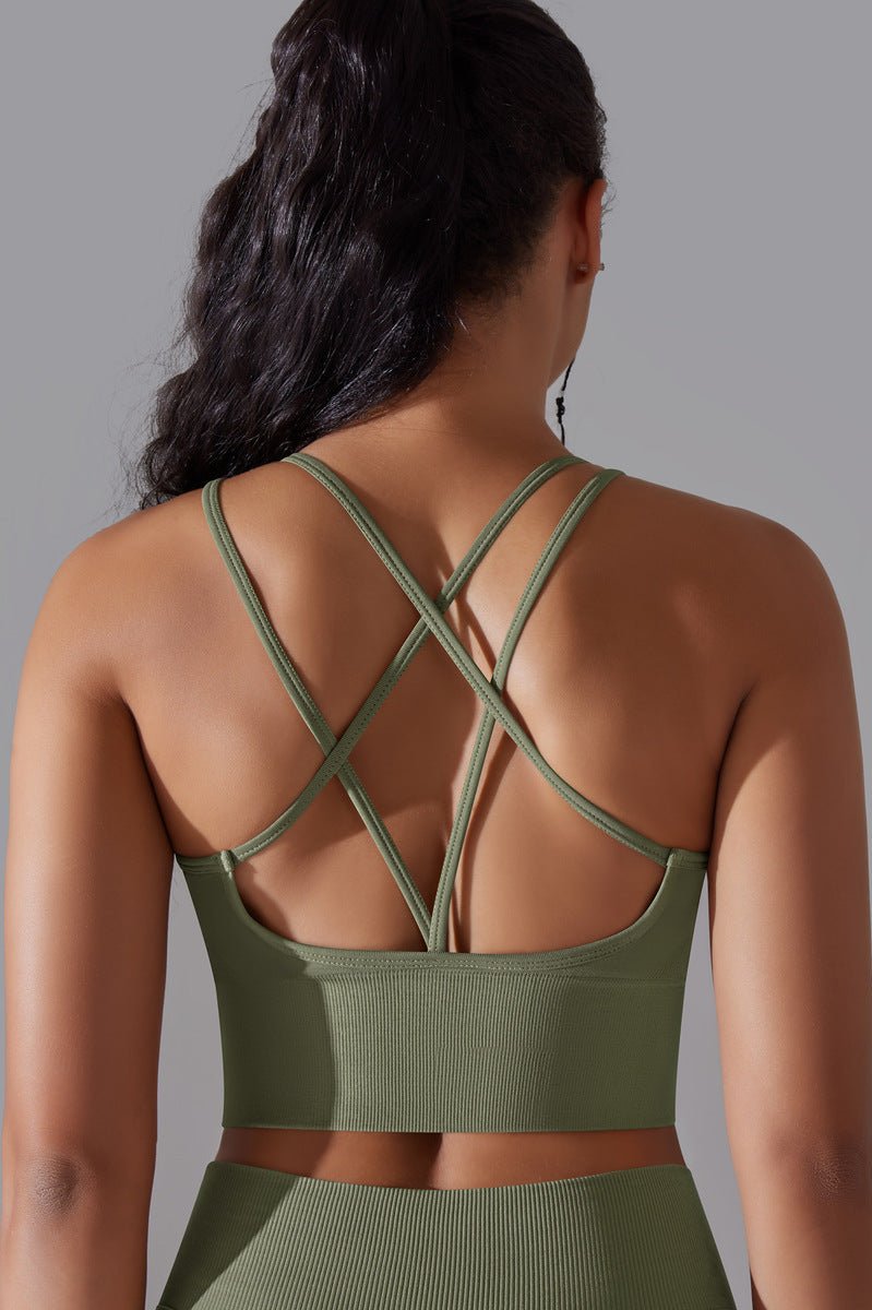 Enduranceflex Sports Bh Olivegreen   Small   Olivegreen