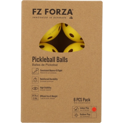Fz Forza Indendørs Pickleball Bolde  6 Stk