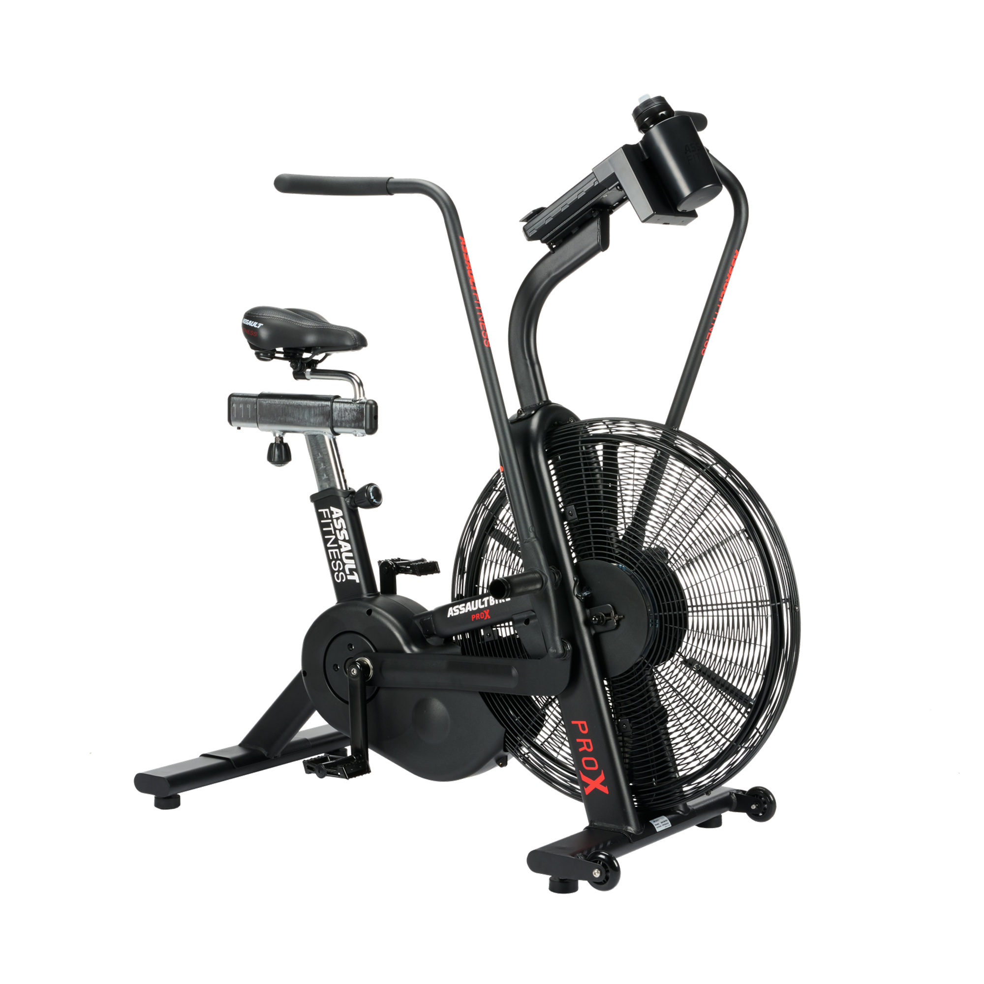Assault Fitness Assaultbike Pro X   Airbike Til Konditionstræning Og Crossfit Træning  Med Dobbelt Remtræk