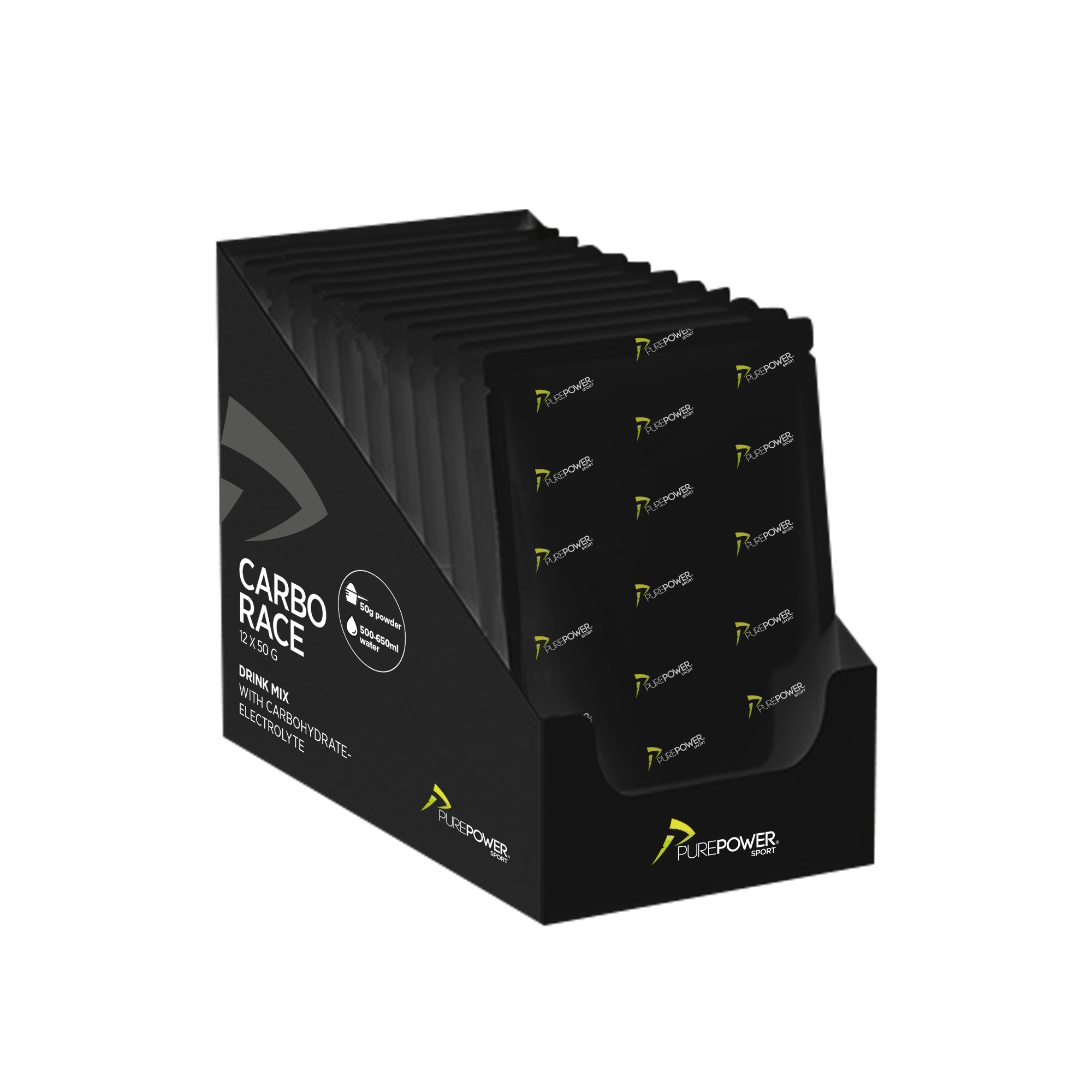 Carbo Race Elektrolyt Fersken 12 X 50 G