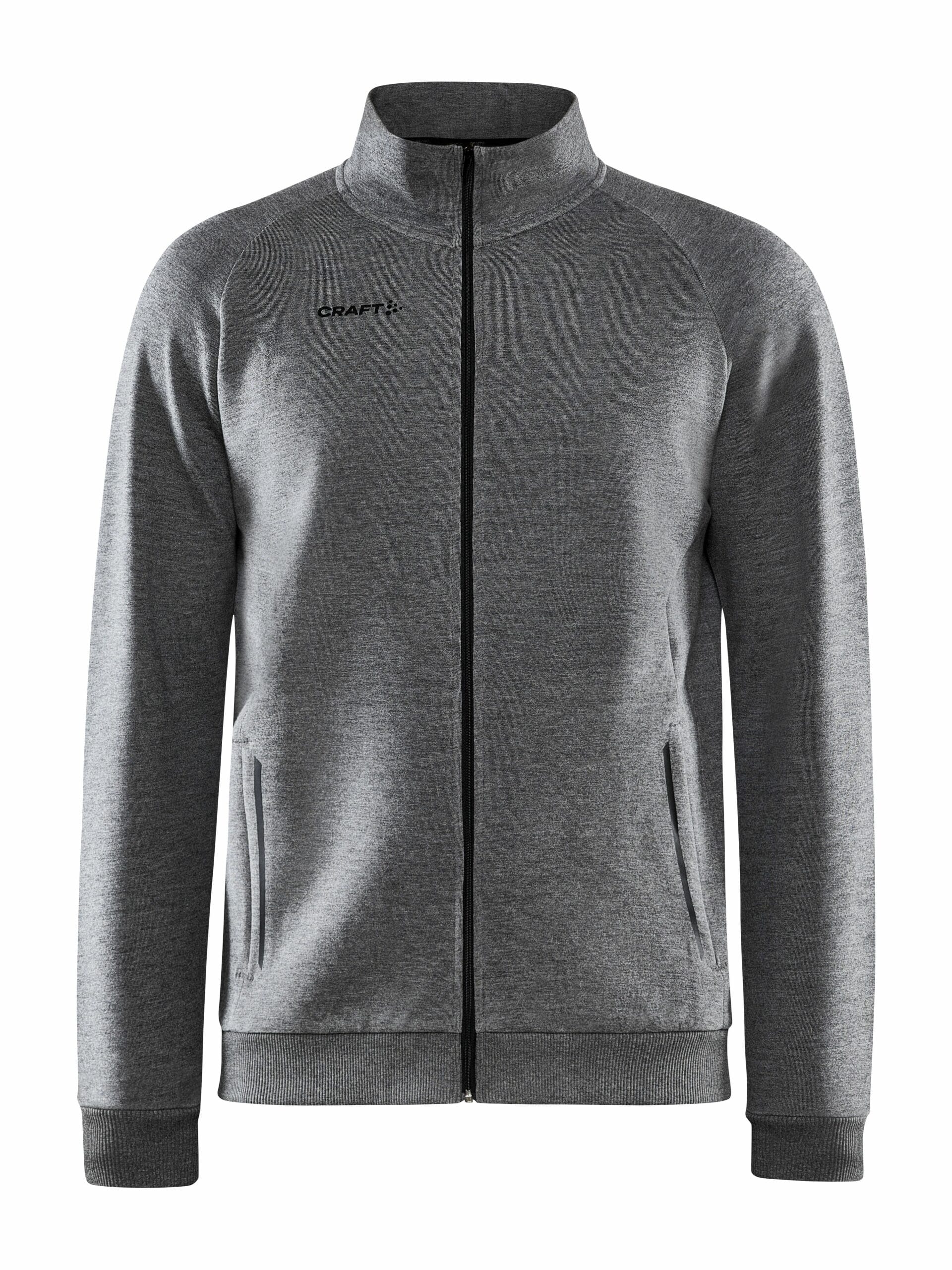 Craft   Core Soul Full Zip Jacket Maend   Dk Grey Melange Xxl