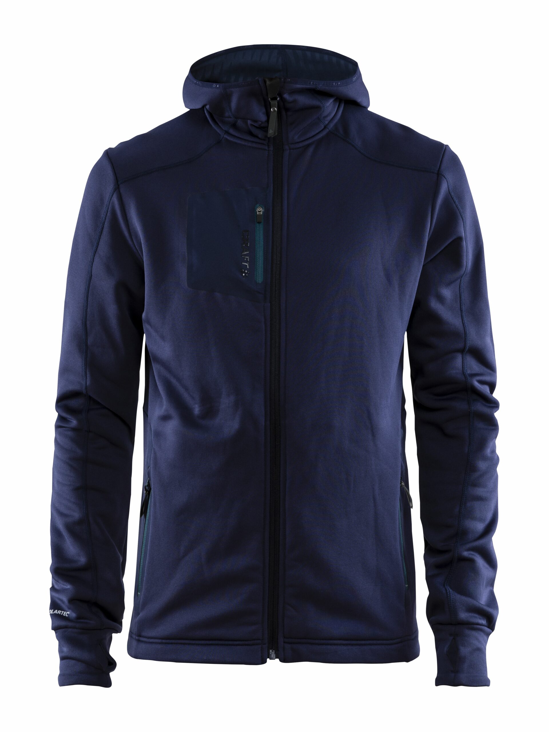 Craft   Trict Polartec Hood Maend   Maritime Fjord S