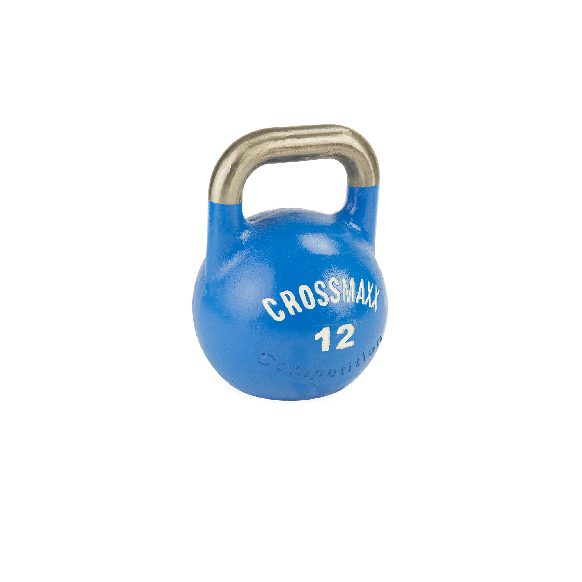 Crossmaxx Competition Kettlebell  12 Kg  Fremstillet I Støbejern   Yderst Holdbar  Brug Til Funktionel Træning  Som Crossfit Udstyr Og Derhjemme