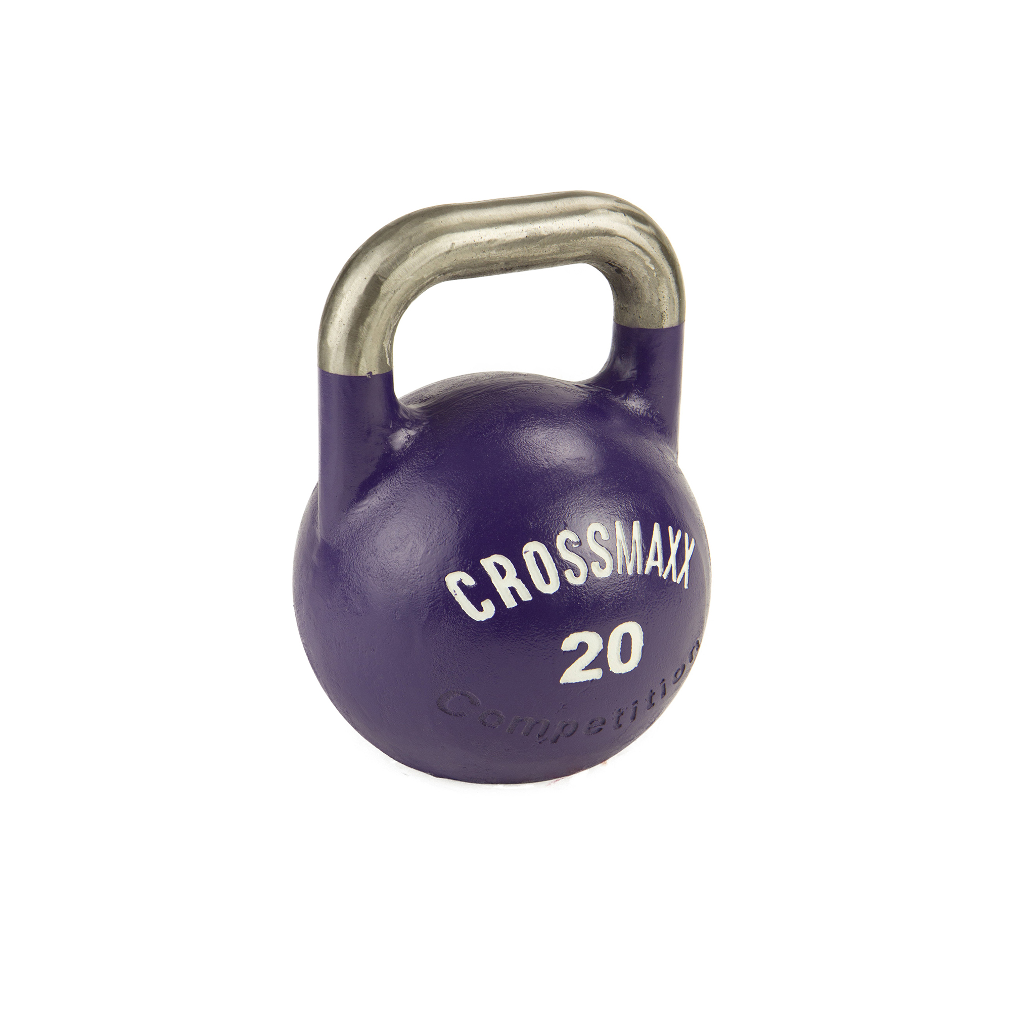 Crossmaxx Competition Kettlebell  20 Kg  Fremstillet I Støbejern   Yderst Holdbar  Brug Til Funktionel Træning  Som Crossfit Udstyr Og Derhjemme