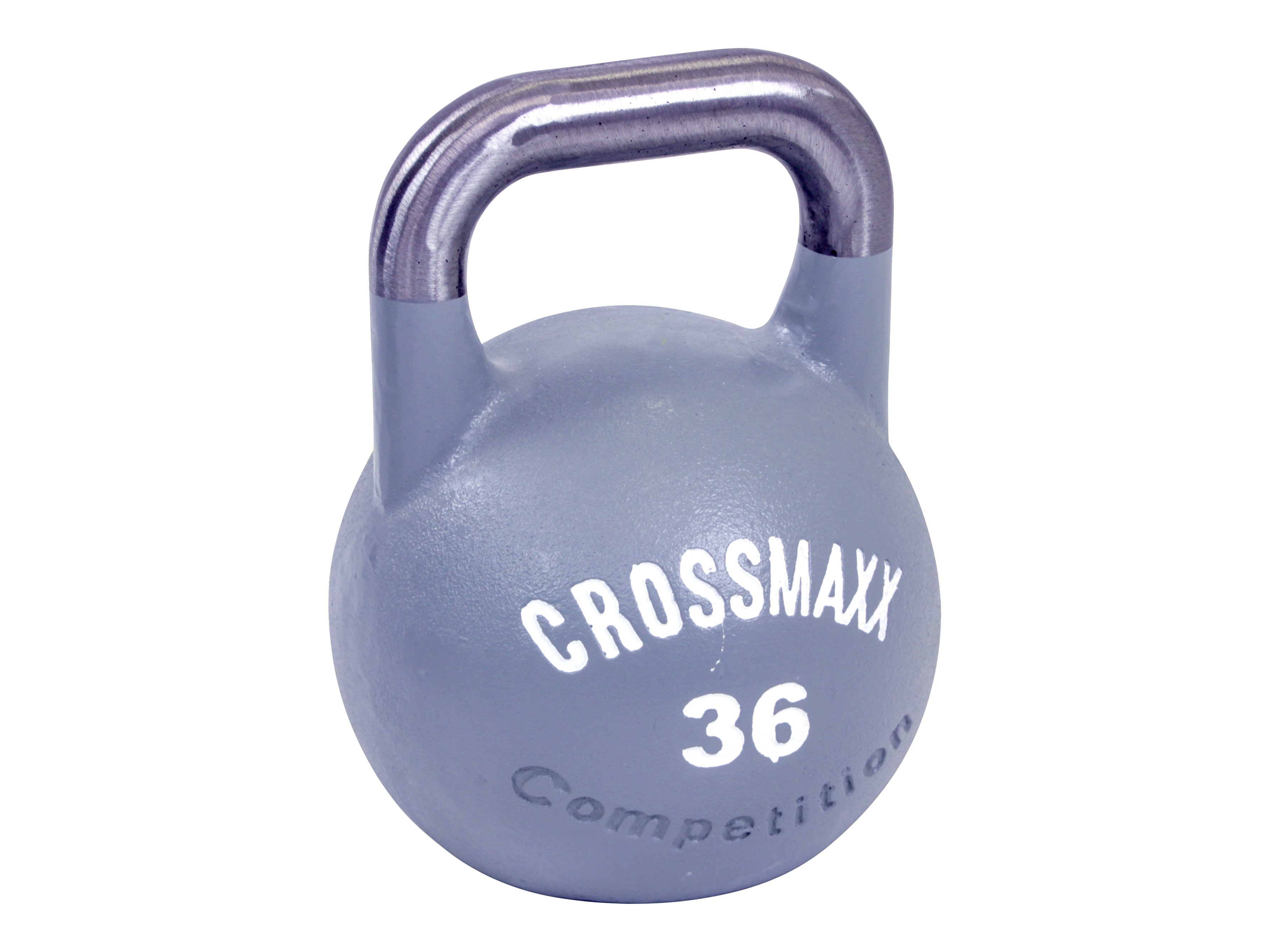 Crossmaxx Competition Kettlebell  36 Kg  Fremstillet I Støbejern   Yderst Holdbar  Brug Til Funktionel Træning  Som Crossfit Udstyr Og Derhjemme
