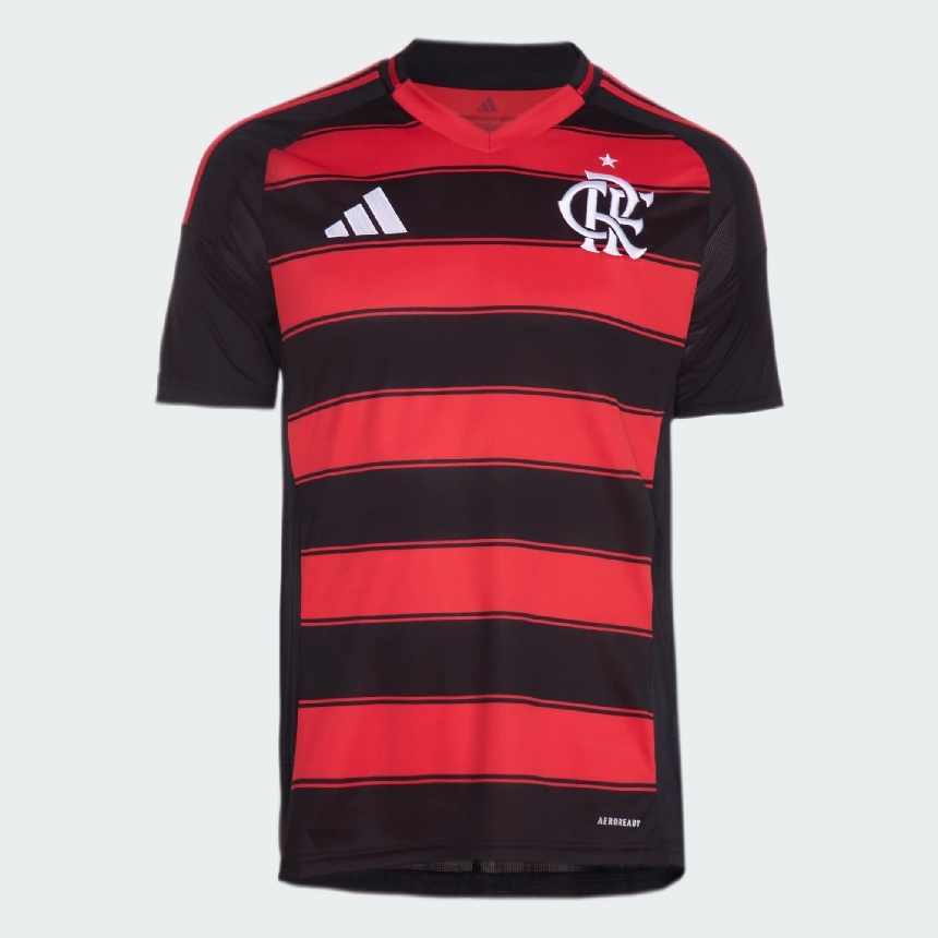 Flamengo Home Jersey 2025   Crf   Mens M