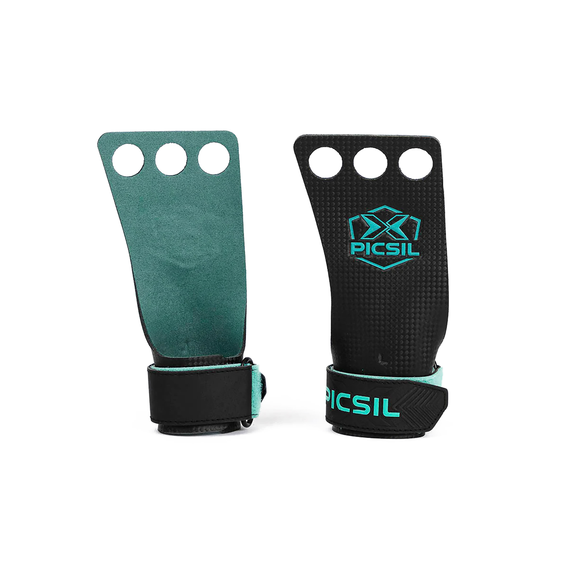 Picsil Falcon Grips   3 Hole Str  S
