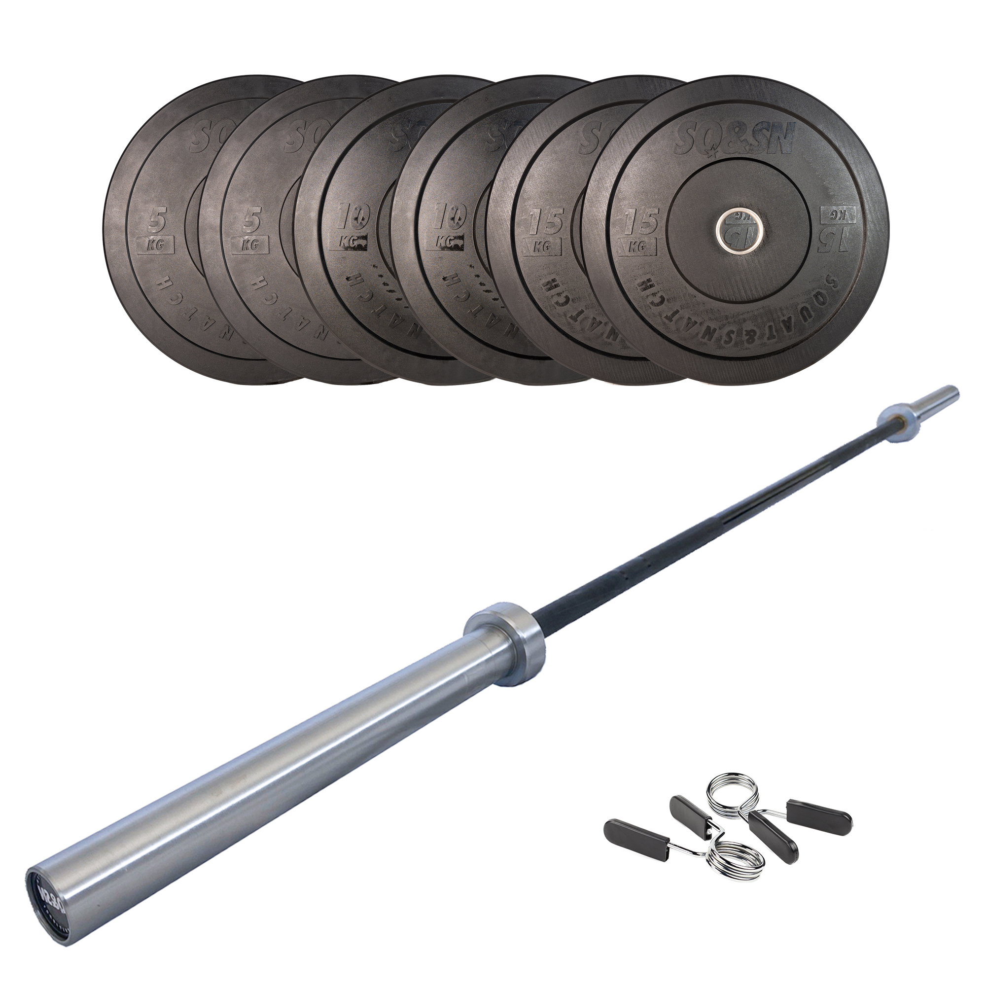Sq Amp Sn Cf Vægtstangssæt 60 Kg   20 Kg Stang V2