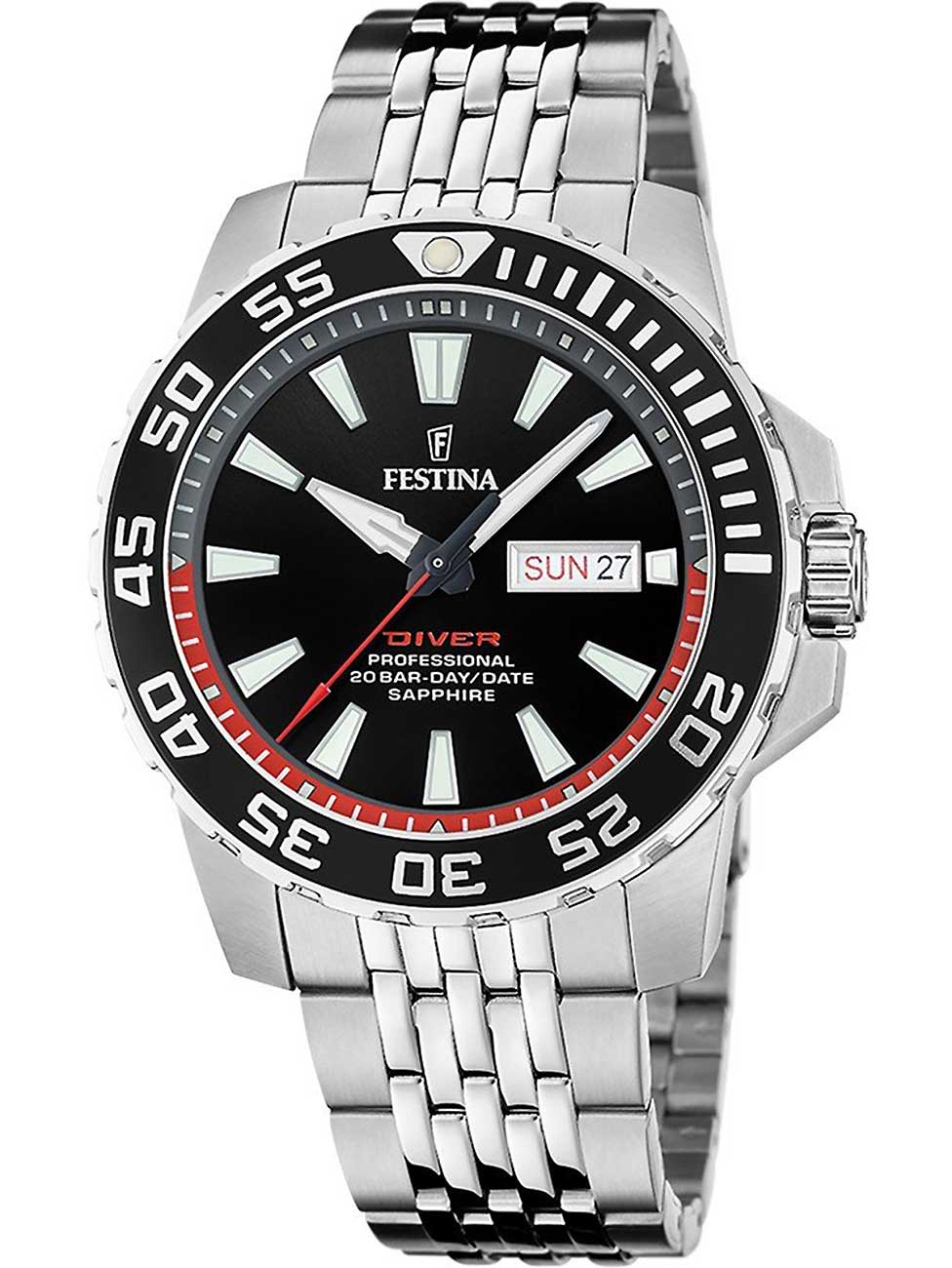 Festina F20661 3 Herreur Professional Diver