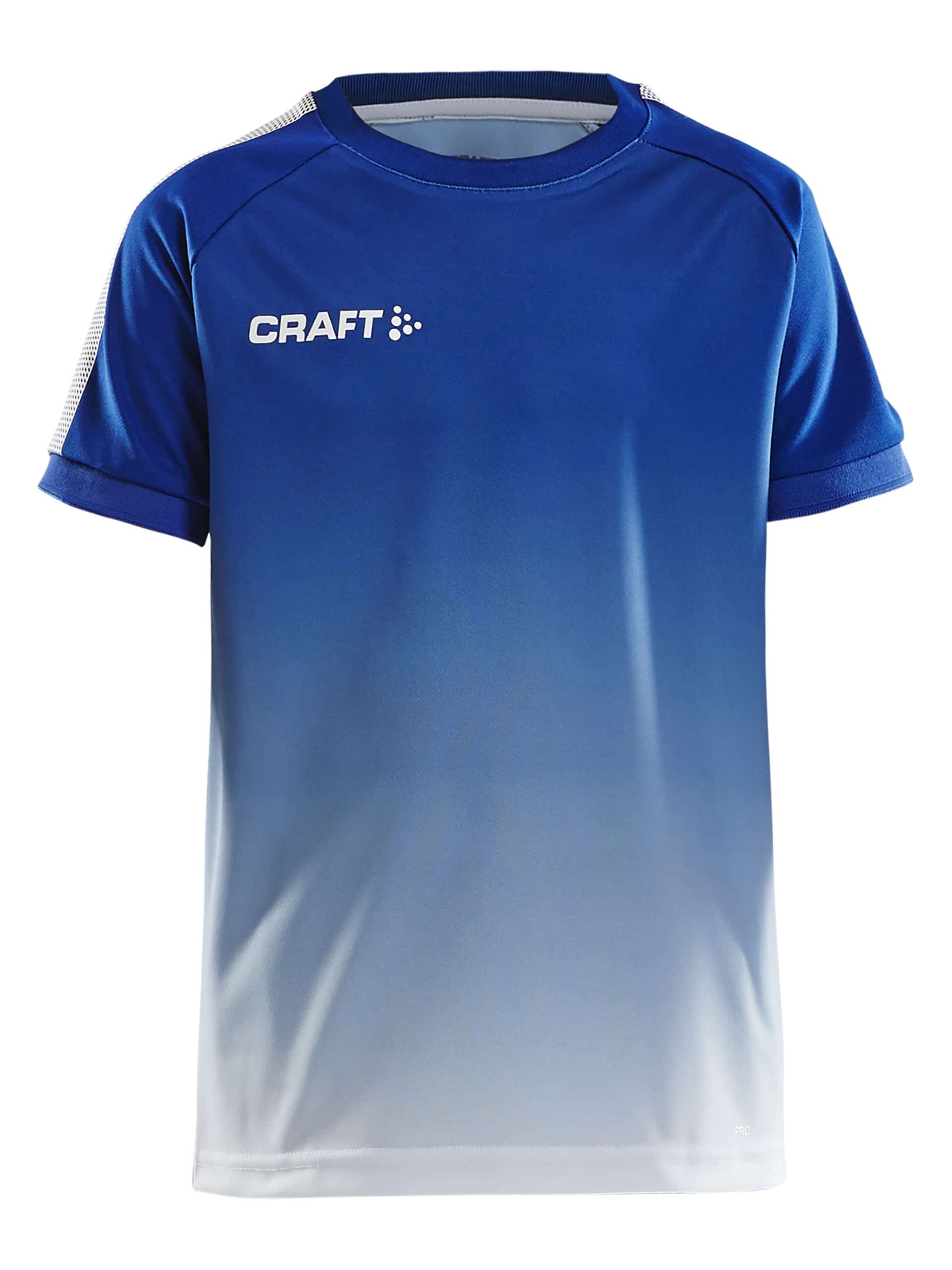 Craft   Pro Control Fade Jersey Jr   Club Cobolt White 122 128