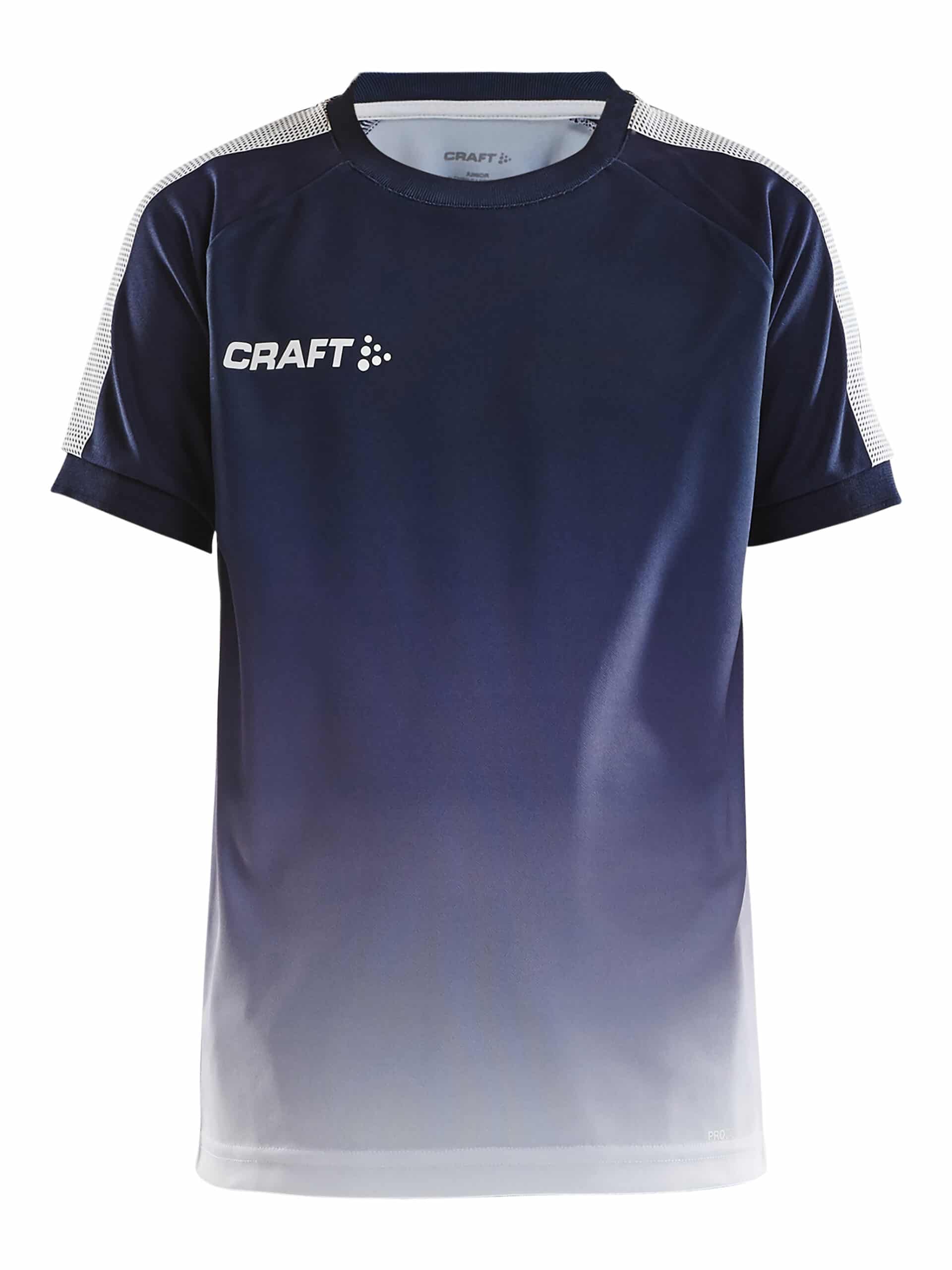 Craft   Pro Control Fade Jersey Jr   Navy White 122 128